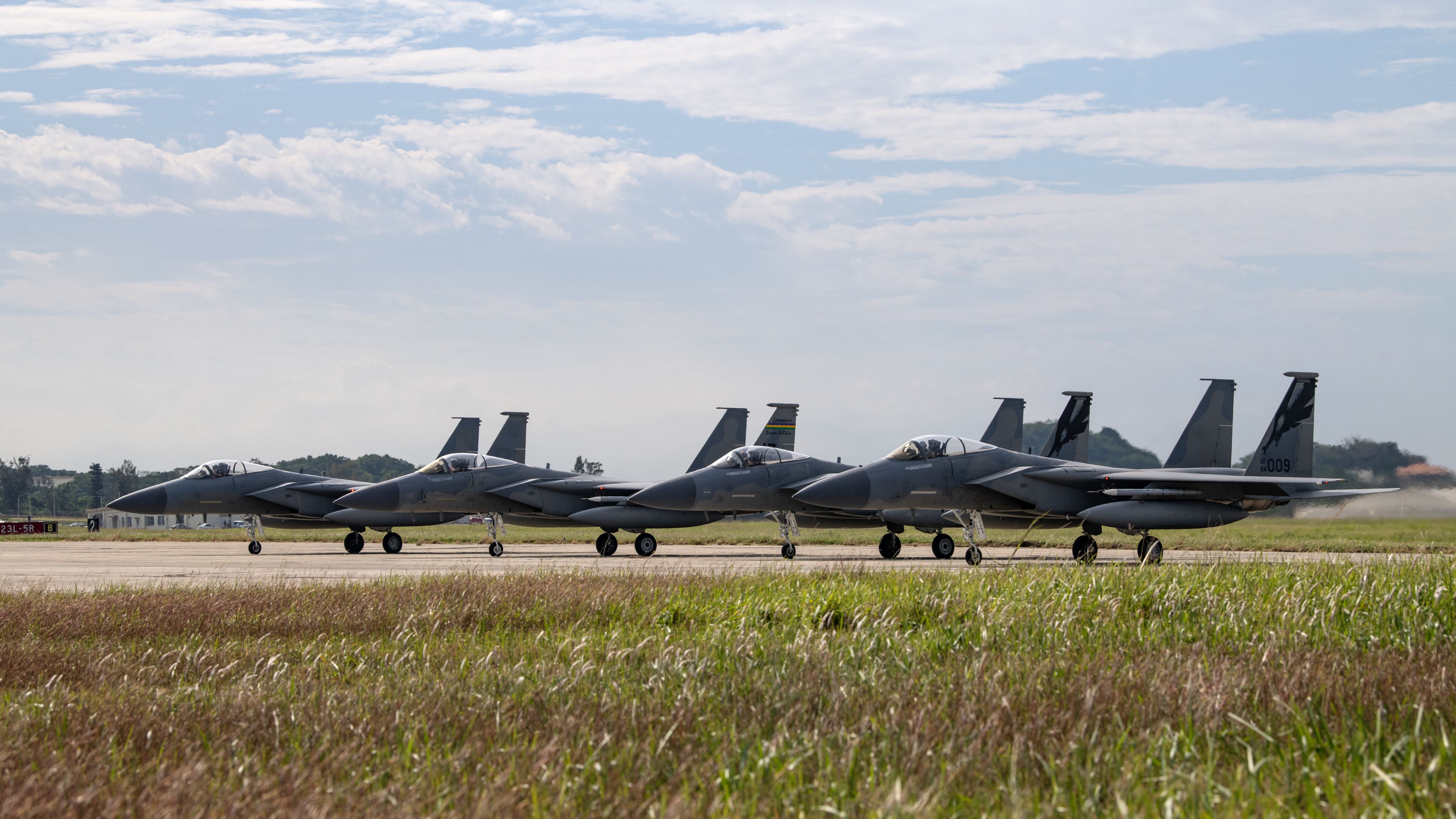 Jets on flightline