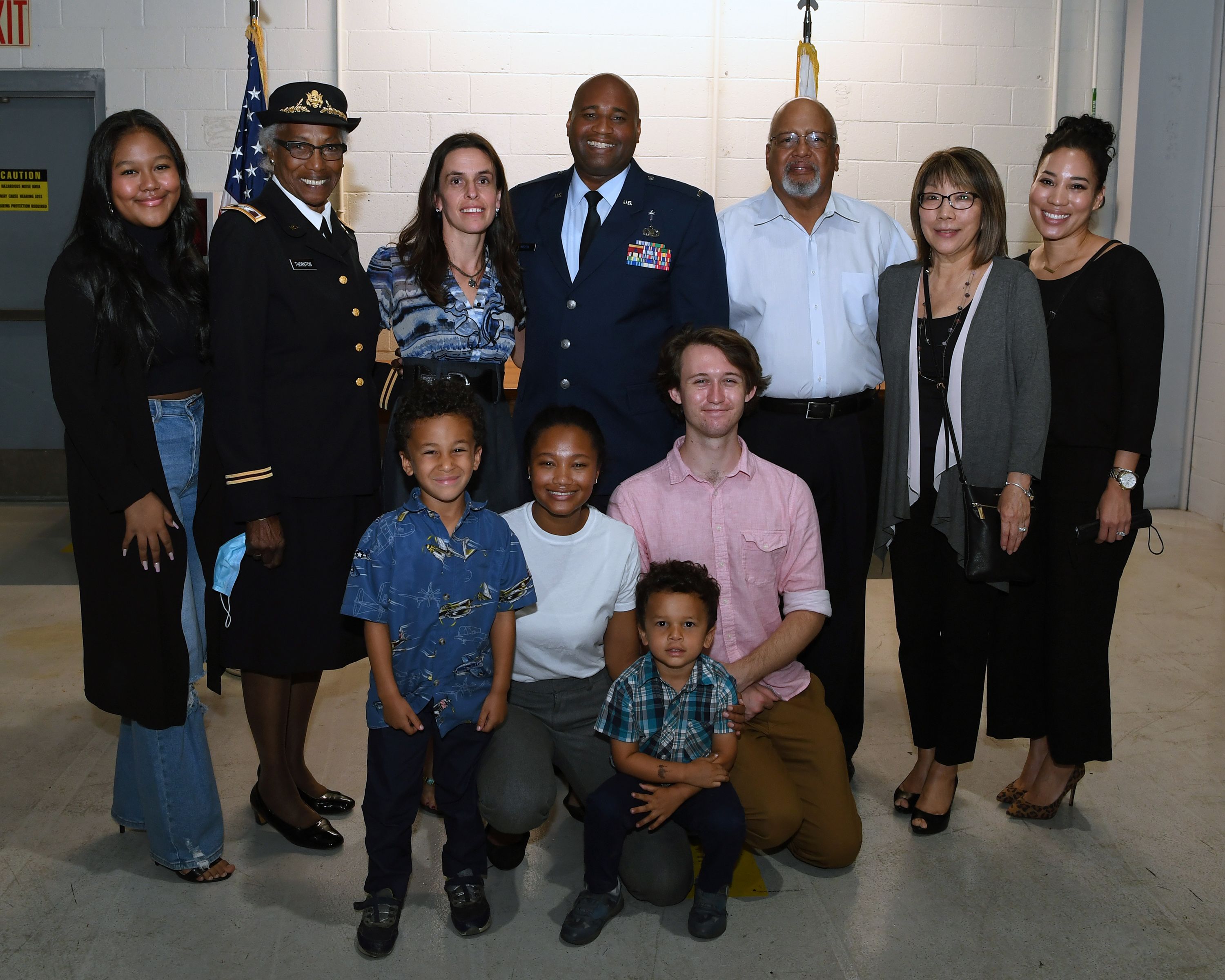 Group photo of family.