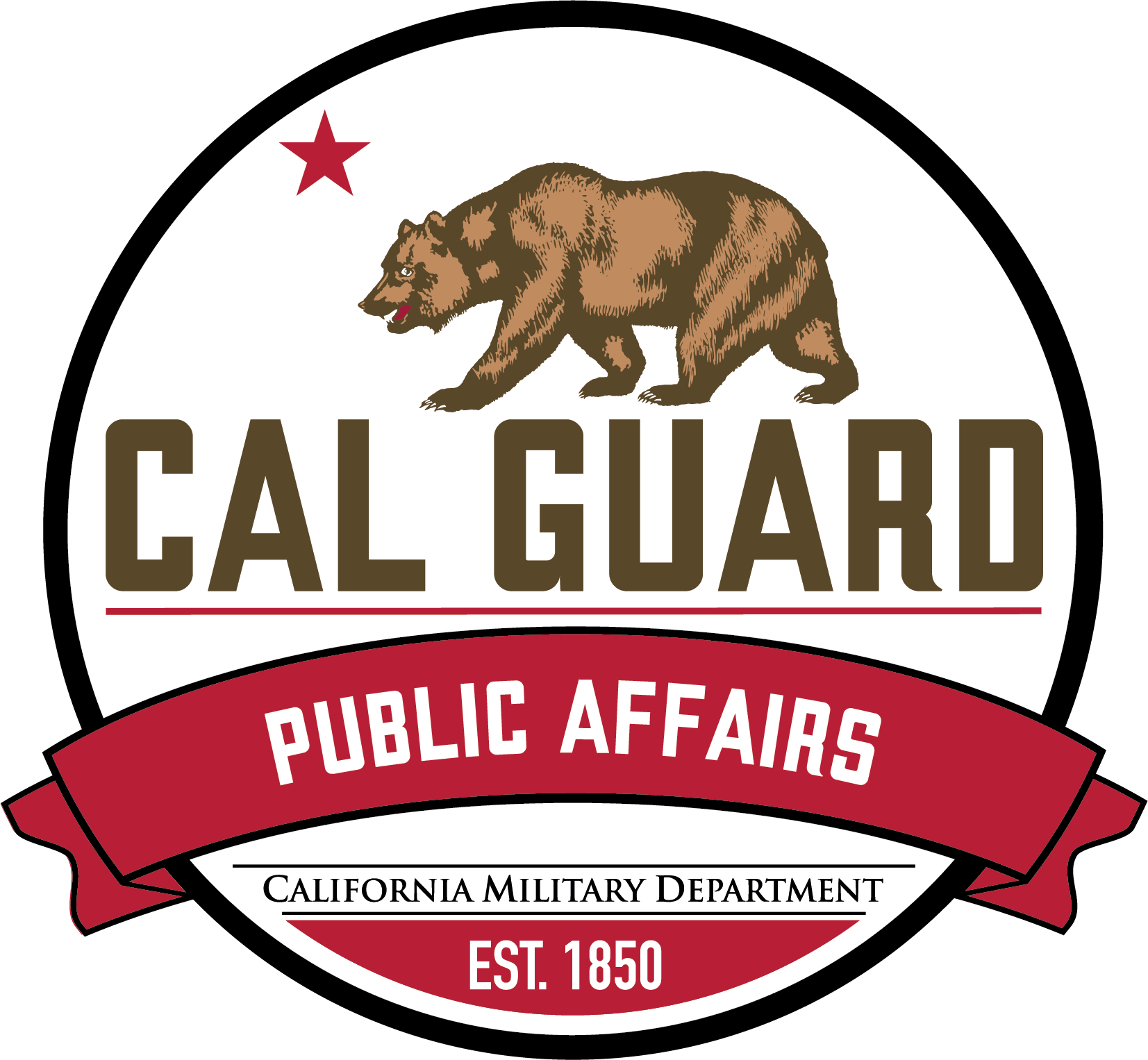 Cal Guard Public Affairs logo.