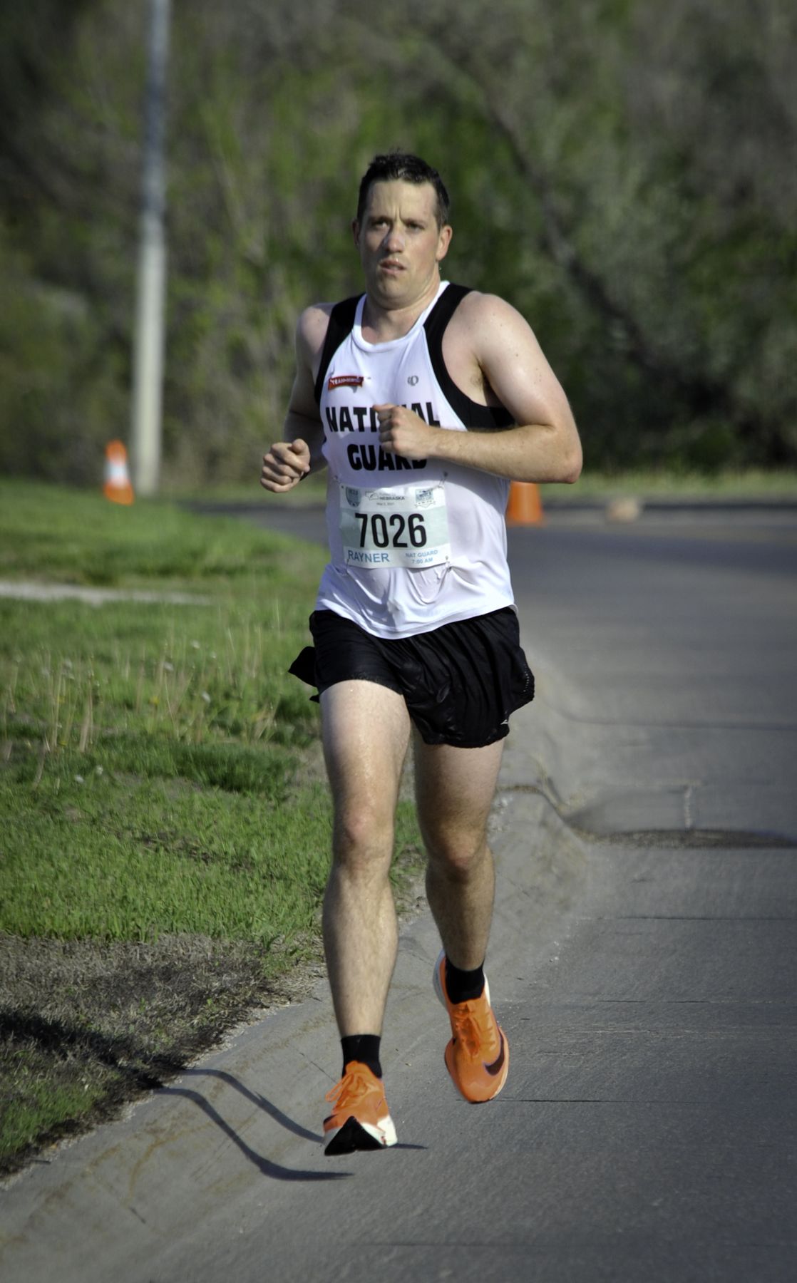Photo of Cal National Guard marathoner