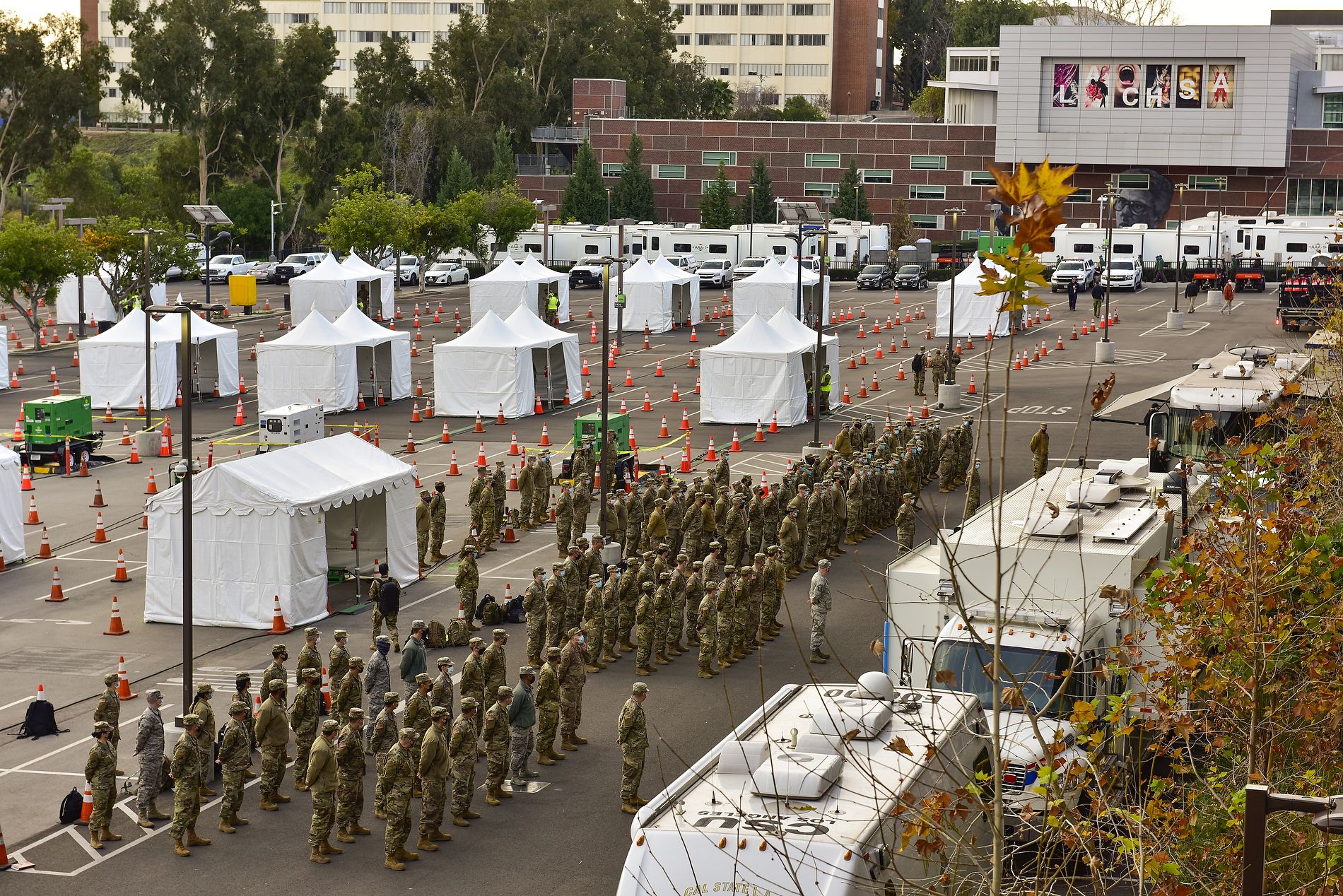 Military formation.